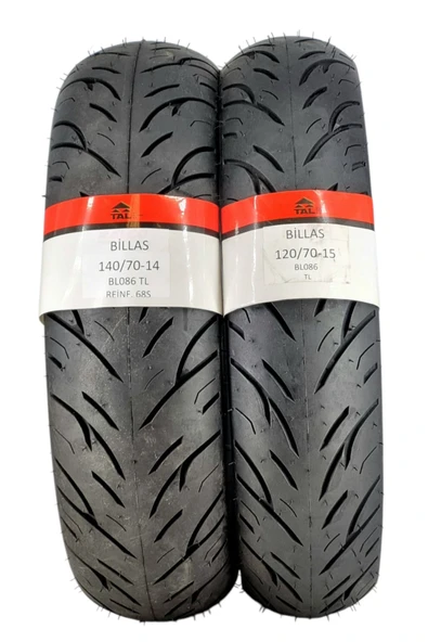 Billas FORZA 250 LASTİK TAKIMI 140/70-14 VE 120/70-15 TL(DUBLEKS) - Resim 2