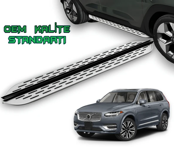 VOLVO XC 90 (HİBRİT) 2024 2025 2026 Araca Özel Yan Basamak ürün görseli 1