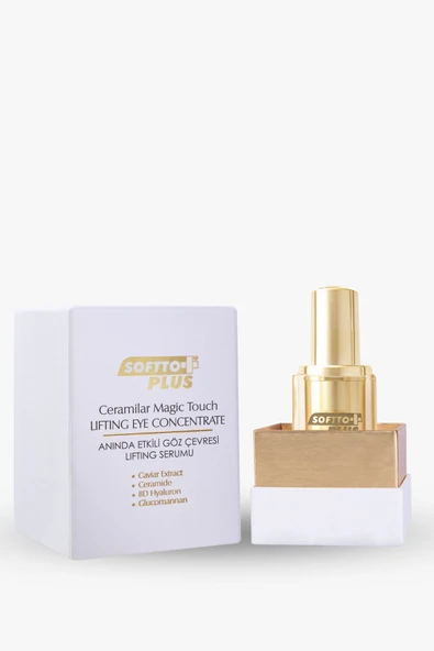 Softto Plus Lifting Eye Concentre Anında Etkili Göz Çevresi Serum 30 ml - Resim 3