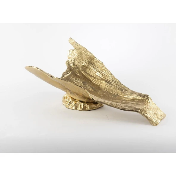 Mikasa Moor Bronz Yaprak Dekor Obje 44x24x21cm ürün görseli