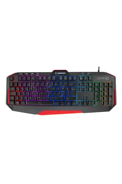 Rampage Kb-rx7 Alpor Pro Siyah Rgb Q Gaming Oyuncu Klavyesi ürün görseli 1