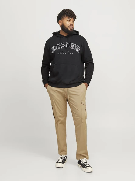 JACK JONES 3XL 4XL 5XL 6XL Erkek Büyük Beden Sweatshirt 12258867 - Resim 3