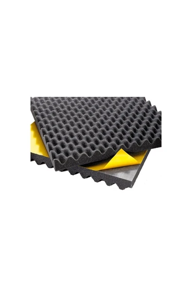 Akustik Yumurta Süngeri Kendinden Bantlı 25 Mm 60 Dns 50x50 ürün görseli