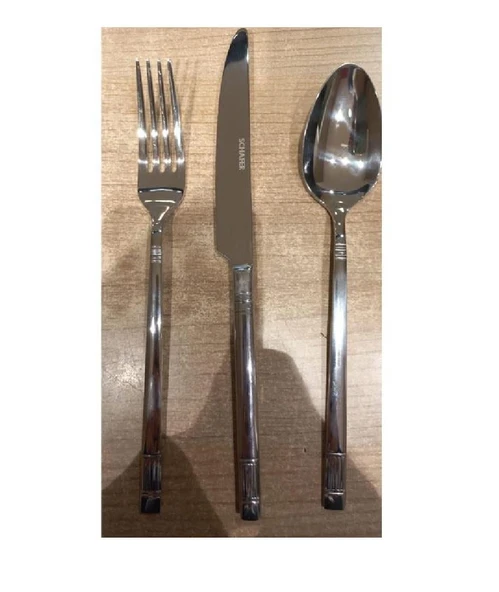 Schafer Hamburg 72 Parça Çatal Kaşık Bıçak Takımı-Gümüş10 ürün görseli 1