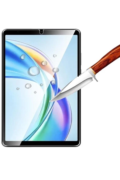 Honor Pad X7 8.7'' 2025 Ekran Koruyucu Nano Esnek Kırılmaz Şeffaf Tam Uyumlu Koruyucu - Resim 3