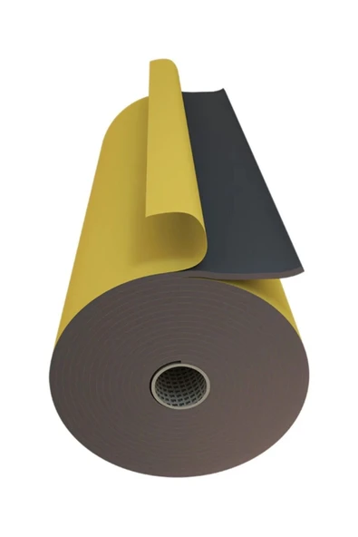 Araç Oto Ses Isı Yalıtım Malzemesi Flexi Kauçuk Sünger Yapışkanlı 9mm Kalın 70cmx10mt ürün görseli