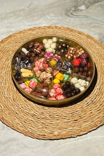 Hediyelik Karışık Lüx Leblebi Kutusu 450 gr -06 - Resim 2