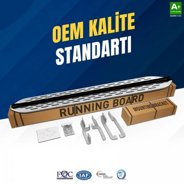 VOLVO XC 90 (HİBRİT) 2024 2025 2026 Araca Özel Yan Basamak - Resim 2