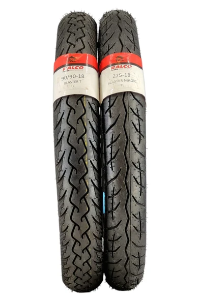 RALCO TYRES Honda Cbf 150/cb 125e, Küba Tk03, Mondial, Kanuni, 275-18 Ve 90/90-18 Tl Dubleks Lastik Set - Resim 2