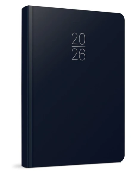 Gıpta 2026 Eko 20X28 cm Ciltli Haftalık Ajanda 122-ECK SİYAH ürün görseli 1