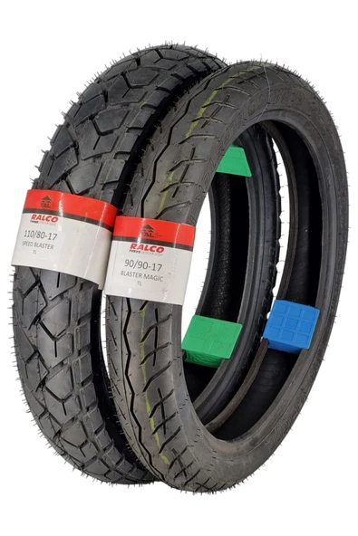 RALCO TYRES MOTOR LASTİK 110/80-17 VE 90/90-17 LASTİK TAKIMI TL (TUBELESS - DUBLEKS) - Resim 3
