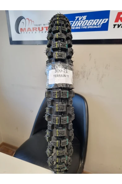 TDT TYRES 300-21 TT (TUBETYPE - İÇ LASTİKLİ TİP) MOTOSİKLET LASTİĞİ - Resim 2