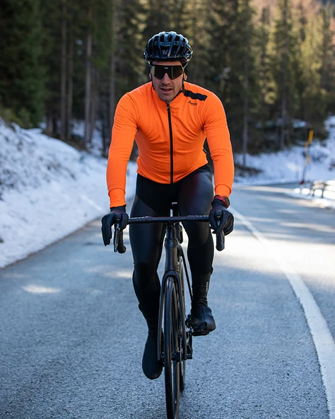 Santini VEGA XTREME Polartec Erkek Kışlık Bisiklet Ceketi 2W50775VEGAX - Resim 11