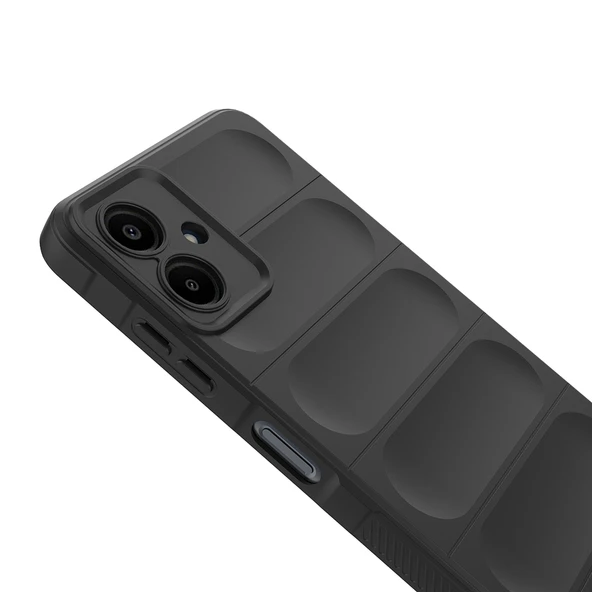 Samsung Galaxy A07 Kılıf Oyuklu İçi Kadife Silikon Kapak Zr-Etnik - Resim 2