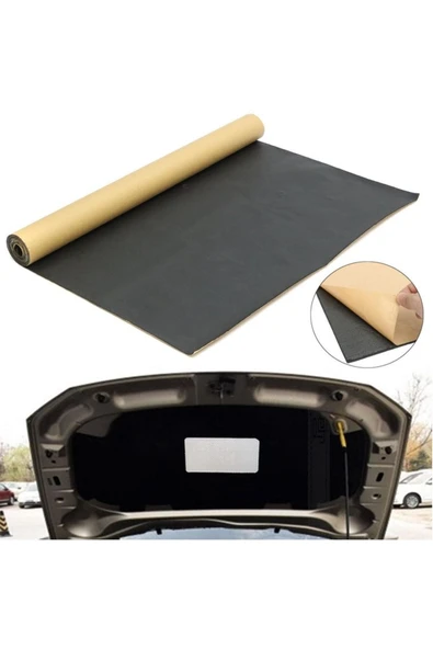Araç Yapışkanlı Oto Karavan Ev Akustik Kauçuk Yalıtım 9mm 120cm*100cm ürün görseli 1