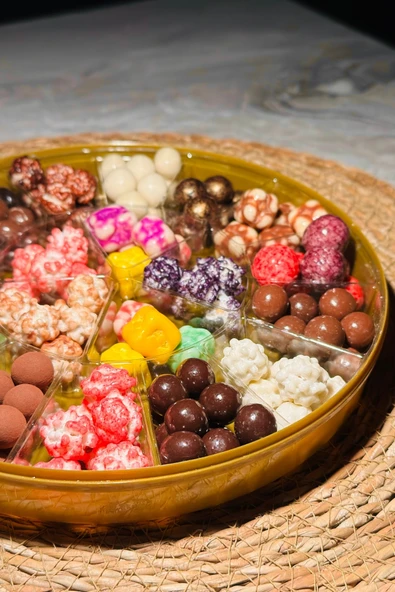 Hediyelik Karışık Lüx Leblebi Kutusu 450 gr -06 - Resim 5