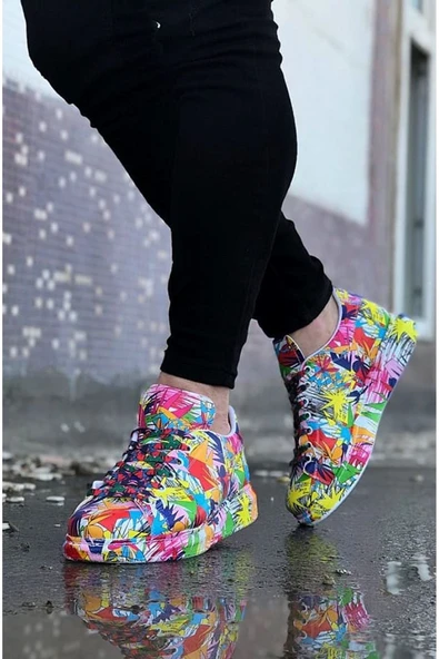 Wagoon WG501 Çok Boyalı Erkek Casual Ayakkabı - Resim 3