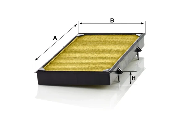 FP 3454 - Kabin hava filtresi -  MANN FILTER - Resim 2