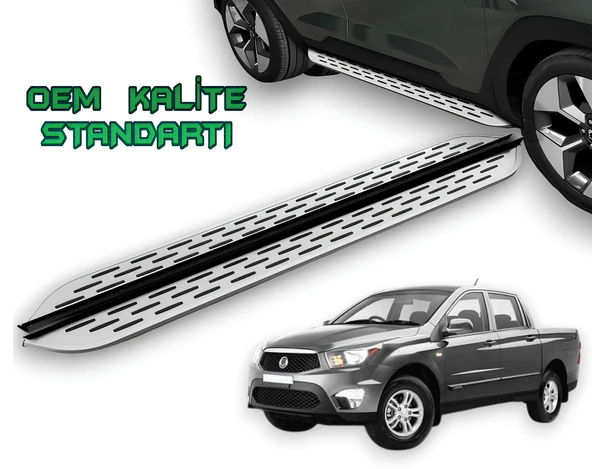 SSANGYONG KORANDO SPORTS 2011 2012 2013 2014 2015 2016 2017 2018 Araca Özel Yan Basamak ürün görseli 1