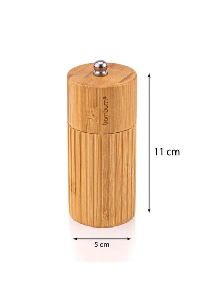 Bambum Timin - Öğütücü Değirmen Tuzluk Biberlik - Resim 7