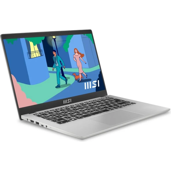 MSI Modern 14 C12MO-862XTR i5-1235U 8 GB 512 GB SSD Iris Xe Graphics 14" Full HD Notebook - OUTLET - Resim 2