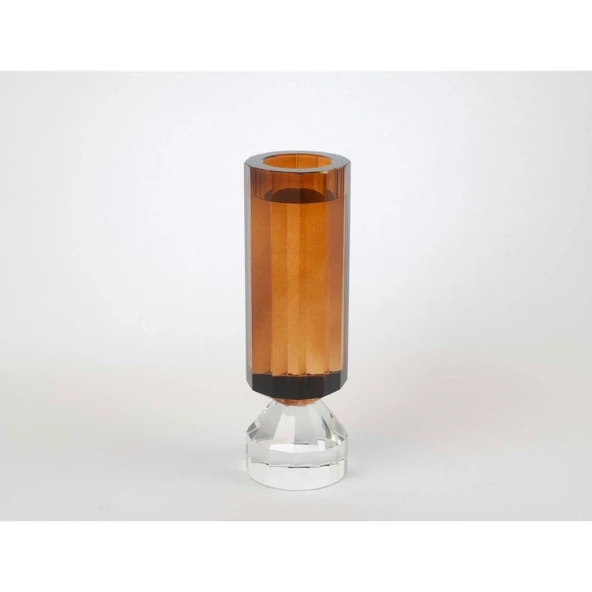 Mikasa Moor Kristal Amber Mumluk 6x6x20cm ürün görseli