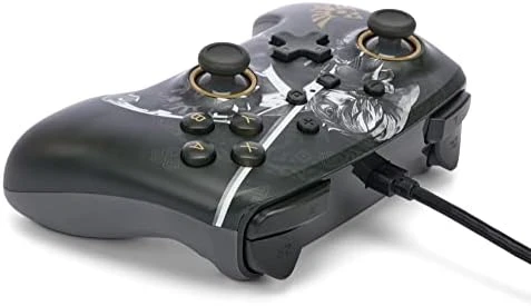 PowerA Nintendo Switch Kablolu Oyun Kolu Lisanslı Battle Ready Link - Resim 4