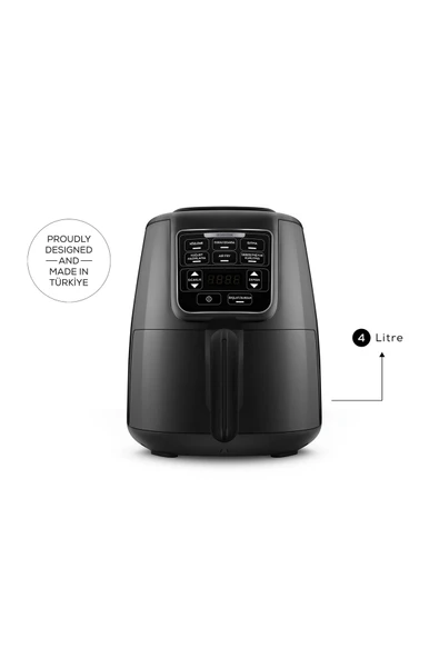 Karaca Air Pro Cook Köz XL Airfryer Black Gold - Resim 2