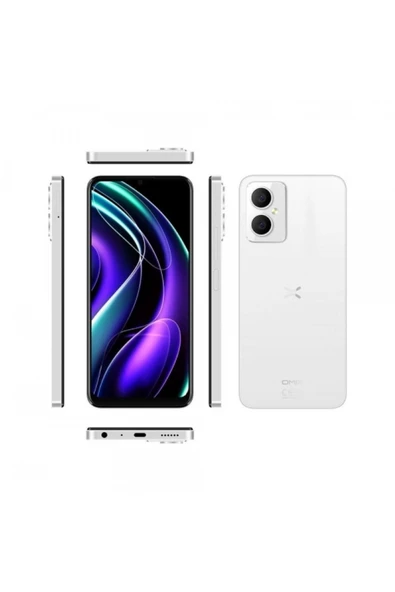 omix X4 128gb 6gb ram Distribütör KVK Garantili Beyaz ürün görseli