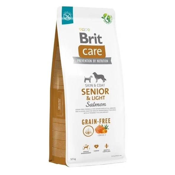 Brit Care Senior Light Somon Patatesli Tahılsız Yaşlı Köpek Maması 12 Kg ürün görseli