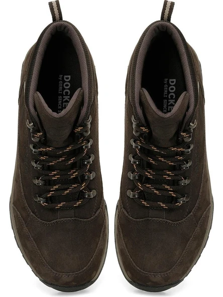 DOCKERS 225293 KAHVE HAKİKİ DERİ COMFORT CASUAL ANATOMİK ERKEK BOT - Resim 5