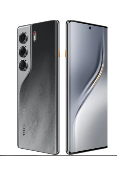 TECNO Camon 40 Pro 256 8+8 GB Ram 5G (Tecno Türkiye Garantili) Kozmik Siyah - Resim 3