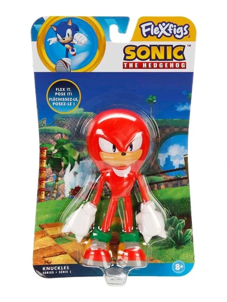 Sonic Aksiyon Figürü FLE03000 Flexfigs - Knuckles - Resim 2