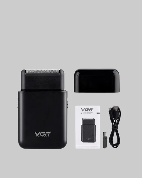 Taşınabilir Elektrikli Tıraş Makinesi USB Şarjlı 5W Motor ve 0.3 mm Hassas Kesim - Resim 3