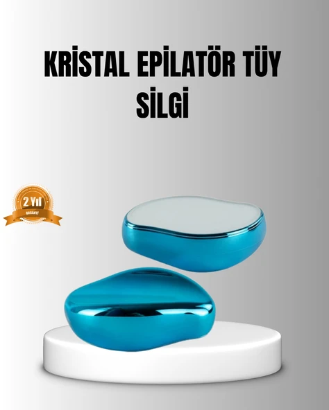 Kristal Tüy Alıcı Epilatör – Acısız, Pratik ve Cilt Dostu Tüy Temizliği ürün görseli