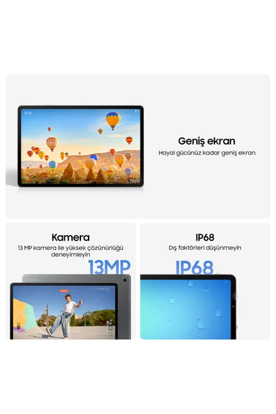 Samsung Galaxy Tab S10 FE 128 GB 10.9" Mavi Tablet - Resim 4