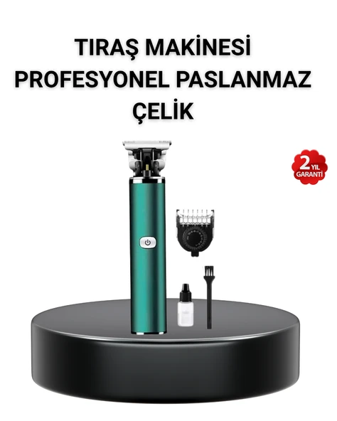 180 Da Kullanım Süreli Şarjlı Tıraş Makinesi – Hızlı Şarj, USB Girişli, Yüksek Kapasiteli ürün görseli 1