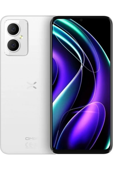 omix X4 128gb 6gb ram Distribütör KVK Garantili Beyaz - Resim 2