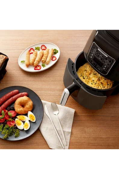 Karaca Air Pro Cook Köz XL Airfryer Black Gold - Resim 4