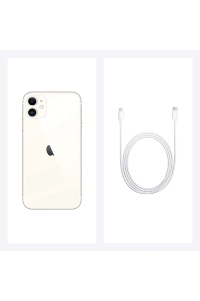 Apple iPhone 11 128 GB Beyaz Cep Telefonu Aksesuarsız Kutu (Apple Türkiye Garantili) - Resim 4