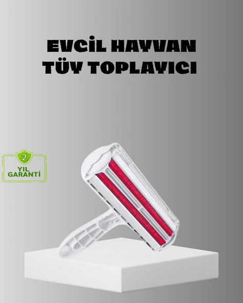 Hazneli Pratik Tüy Temizleyici Kıyafet ve Mobilya Tüy Alma Aracı ürün görseli