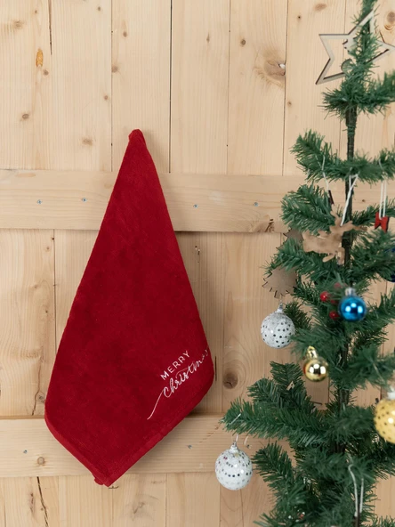 Pamuklu 2'li 40x70 cm Modern Nakışlı Hediyelik Havlu & Havlu Seti Baveno - Resim 12