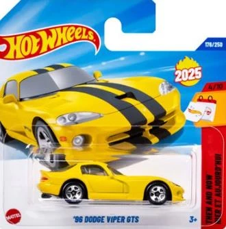 Hot Wheels Tekli Arabalar '96 Dodge Viper GTS JBB95 (Then And Now) ürün görseli