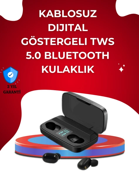 ABS Gövdeli, Hafif ve Uzun Ömürlü Bluetooth Kulaklık ürün görseli 1