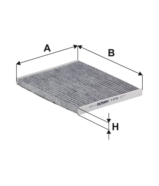 K1172A - Kabin Hava Filtresi - Filtron - Resim 3