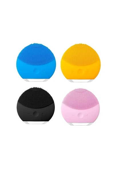 Mini Yüz Temizleme Titreşimli Silikon Su Geçirmez Taşınabilir Şarjlı Cilt Temizleme Ve Masaj Aleti - Resim 2