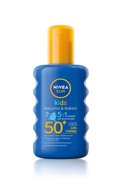 Nivea Koruma & Bakım 200 ml 50 Faktör Çocuk Güneş Spreyi ürün görseli 1