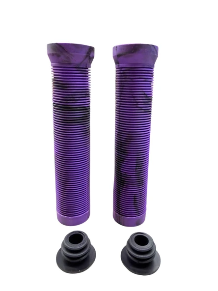 Mtb Bmx Dirt jump Freeride Elcik Silikon Bisiklet Elcik Kaymaz Yapı 160 mm Bisiklet Elciği Mor - Resim 7