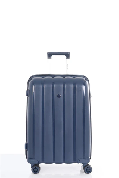 MÇS 305 İKİLİ SET POLİPROPİLEN KIRILMAZ VALİZ BÜYÜK ORTA - Resim 10