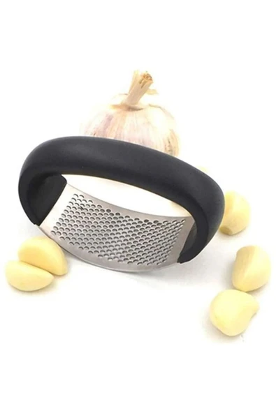 Tutma Kollu Paslanmaz Çelik Sarmısak Zencefil Ezeceği ürün görseli